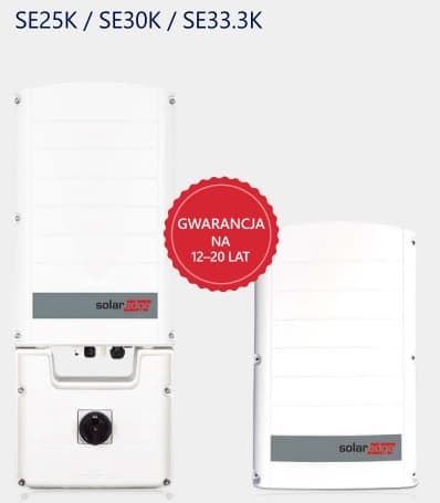 Falownik sieciowy SolarEdge SE25K-RW00IBNM4 (25 kW, 3-fazowy)