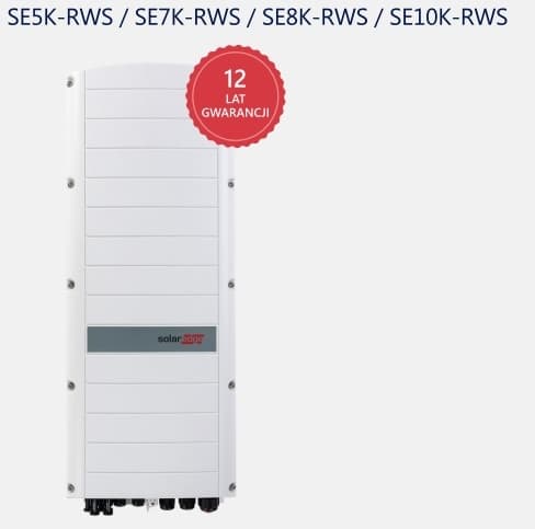 Falownik hybrydowy SolarEdge SE8K-RWS48BEN4 (8,0 kW, 3-fazowy)