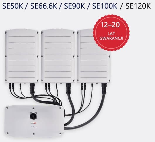 Falownik sieciowy SolarEdge SE50K-RW00IBNM4 (50 kW, 3-fazowy)
