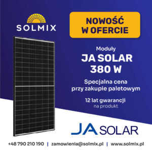 Ja Solar 380W model JAM60S20-380/MR BF